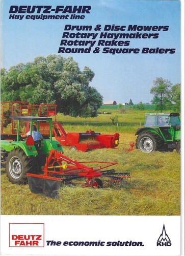 Deutz fahr hay equipment line - equipment,