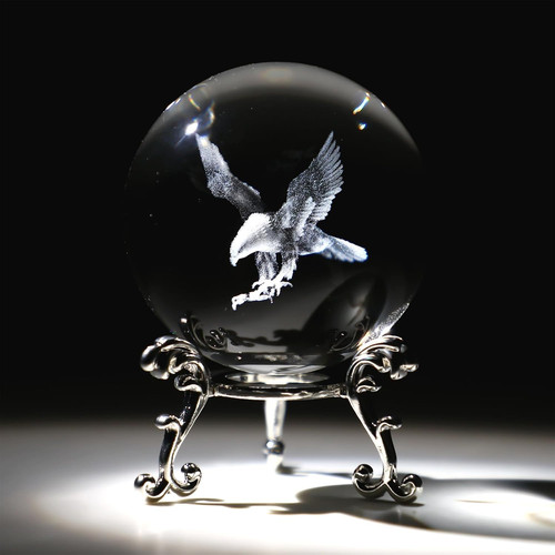 Ferocious animal crystal - crystal, ball