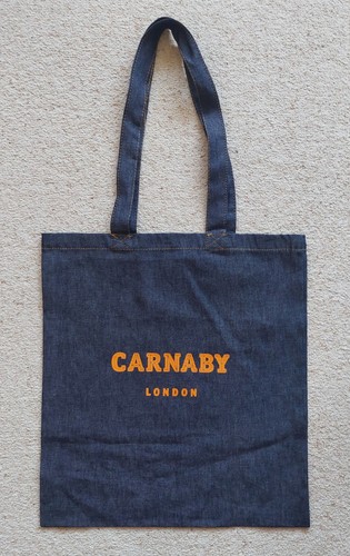Carnaby street denim tote bag - street,