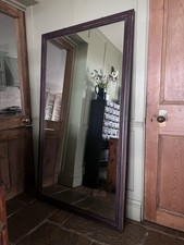 Large Antique Black Painted