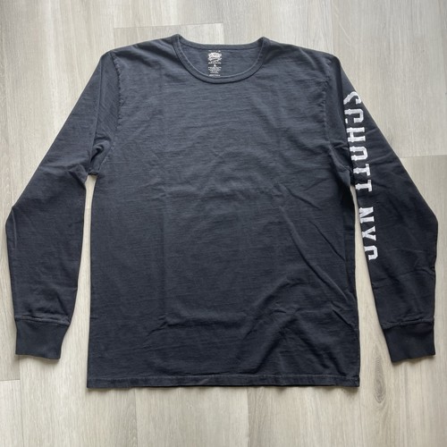 Schott nyc logo - nyc, sleeve
