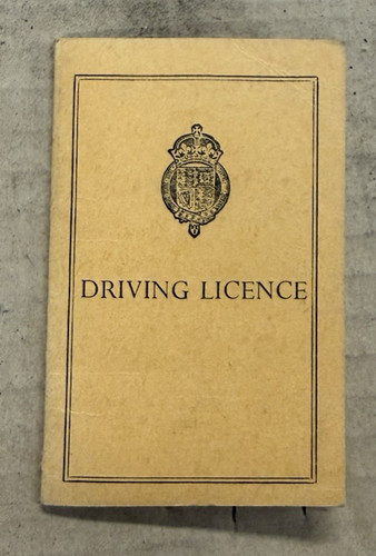 Original 1930 blank expired - 1930's,