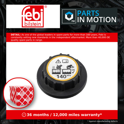 Radiator cap fits - cap, xk