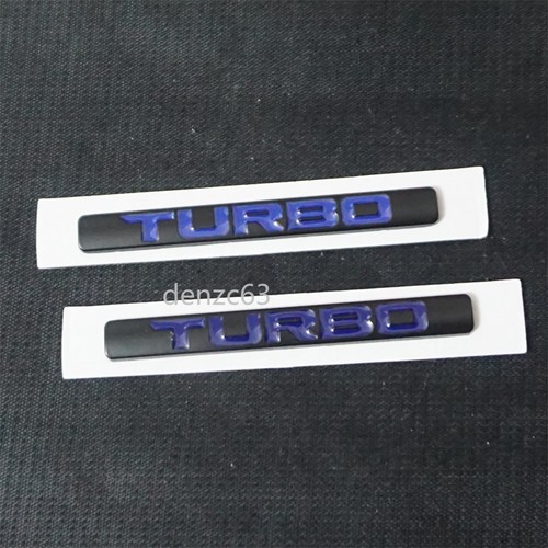 Black matte small blue - 2x,
