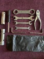 Yamaha RD400 RD250 Genuine tool kit  in used condition as found on bike 1978