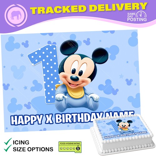 Baby mickey mouse - mouse, cake
