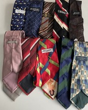 Joblot Silk Ties (10) All Have