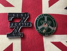 2 X Vintage Car Badge Mascot..Austin Bristol And Seven-Fifty