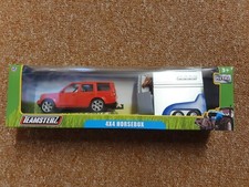 Teamsterz 4x4 horsebox red car