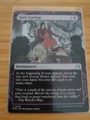 Mtg dark tutelage - mtg,