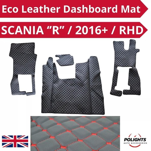 Eco leather floor mats - mats, (black