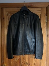 Hugo Boss Men's Black Leather