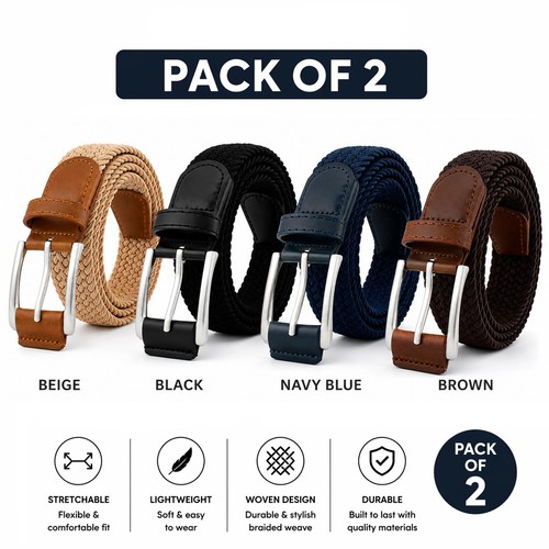 Stretch belts mens womens - belts,