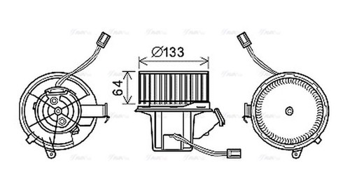 Ava cabin fan blower - ava,