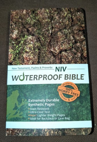 Niv waterproof bible new - waterproof, bible.