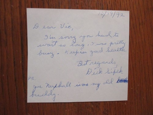 Dick sipek died - , sipek(died