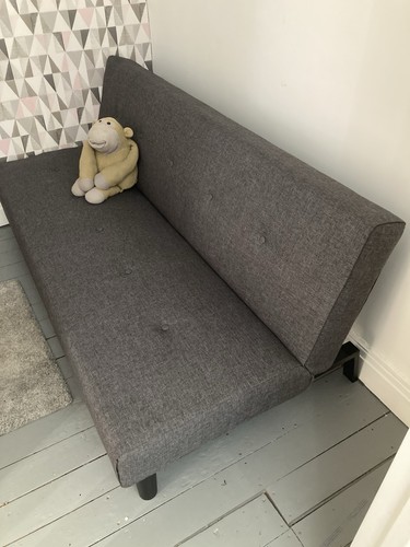 Grey fabric convertible clic - convertible,