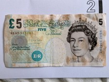 Elizabeth Five Pound Note -