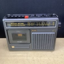 Vintage Sharp GF-1754 Transistor Radio Cassette Player - Read Description