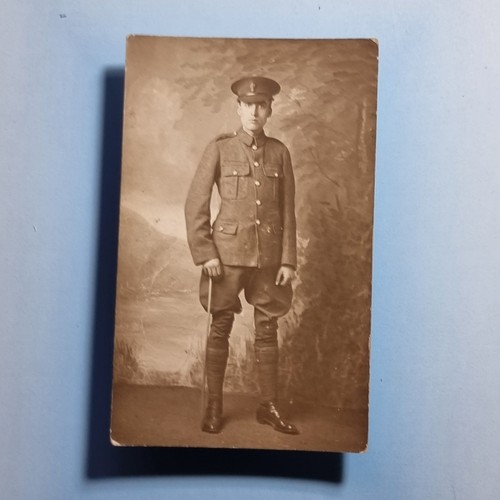 Ww1 soldier postcard c1916 - ww1,