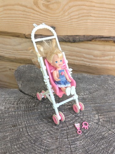 Vintage 1995 barbie strollin - vintage,