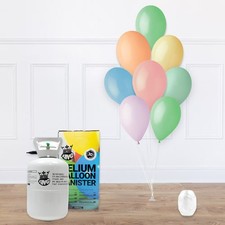 Disposable helium gas canister - disposable,