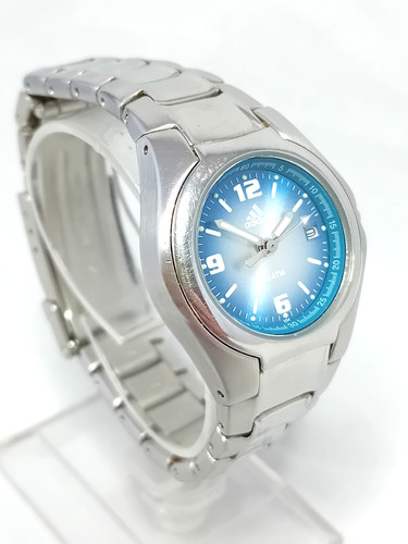 Adidas ladies blue dial quartz - adidas,