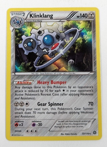Pokémon tcg klinklang steam - tcg,