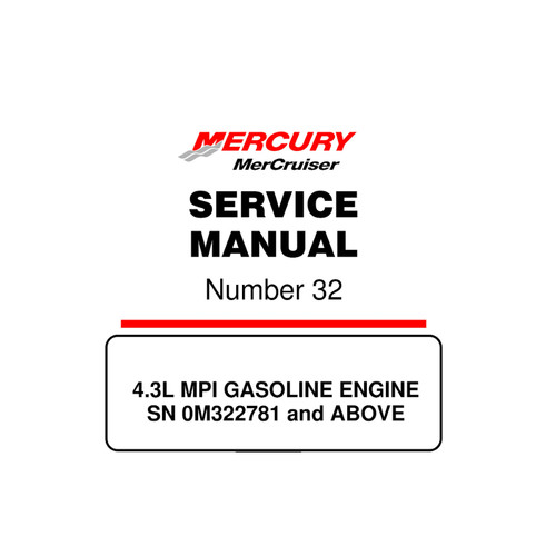 Mercury mercruiser 4 3l - mercruiser,