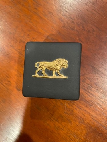 Wedgewood black basalt box