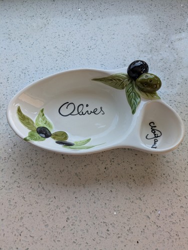 Olive dish chips - no,