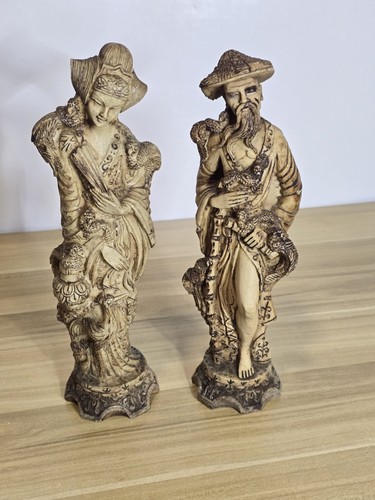 Vintage chinese carved - vintage, resin