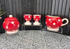 Vintage TG Red Polka Dot