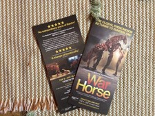 WAR HORSE - THEATRE FLYER x 2
