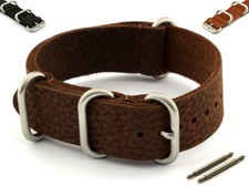 Genuine Leather NATO Watch