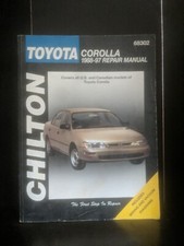 Chilton Toyota Corolla 1988-97 Repair Manual Wiring & vacuum diagrams 68302. 