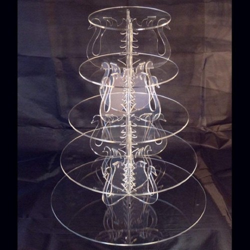 Five tier swan - five,