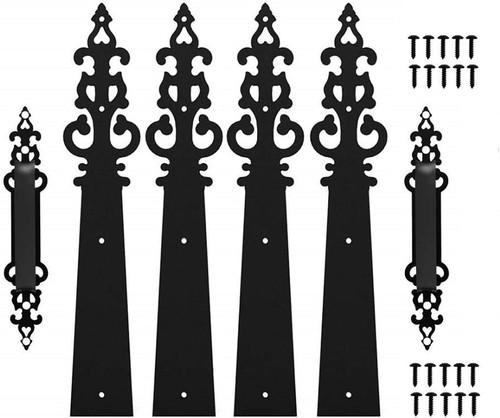 Metal garage door decorative - garage,