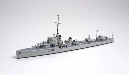 Tamiya 700 scale model ship - scale,