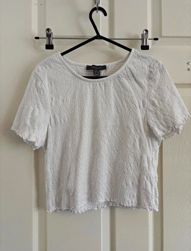 Primark white crinkle - white,