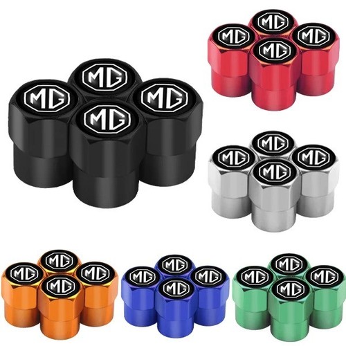 Tyre valve dust caps - mg,