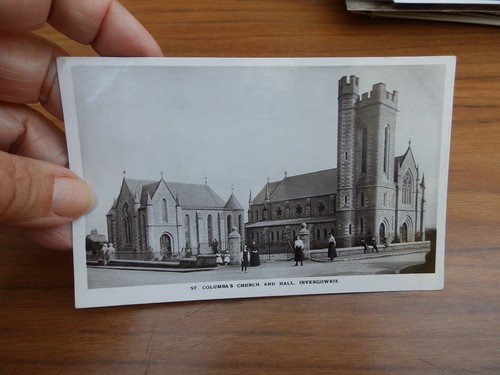 Postcard columba church - postcard, st