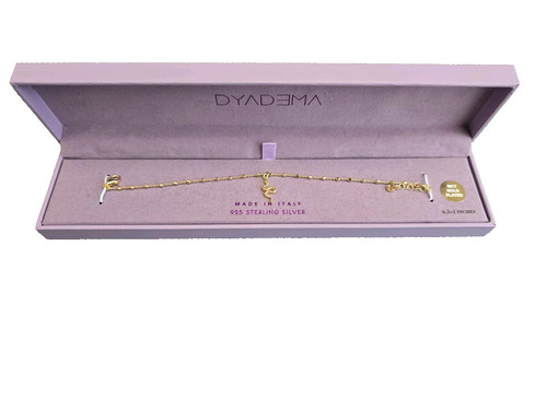 Dyadema 925 italy - gold, plated