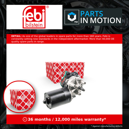 Wiper motor fits fiat ducato - wiper,