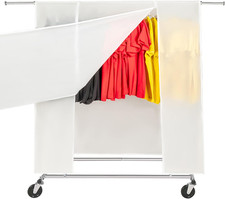 4.5 FT Clothes Rail Cover PEVA