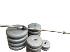 ? Dp Fit For Life Weight Lifting Plates And Barbell - Good Condition ?