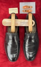 Barker England Black Leather