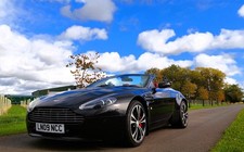 2009 Aston Martin Vantage 4.7 V8 Roadster; Sportshift; black & red interior