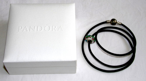 Pandora leather black cord - leather,