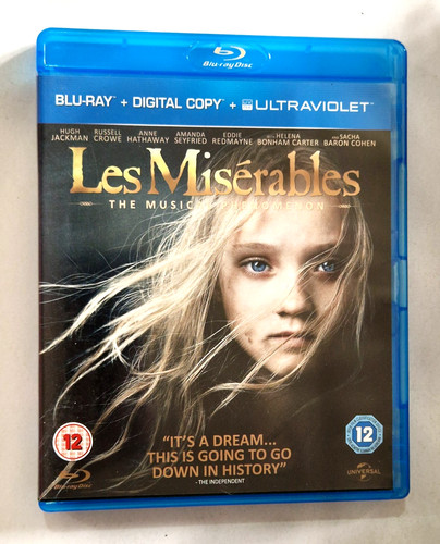 Les miserables blu ray - miserables, musical